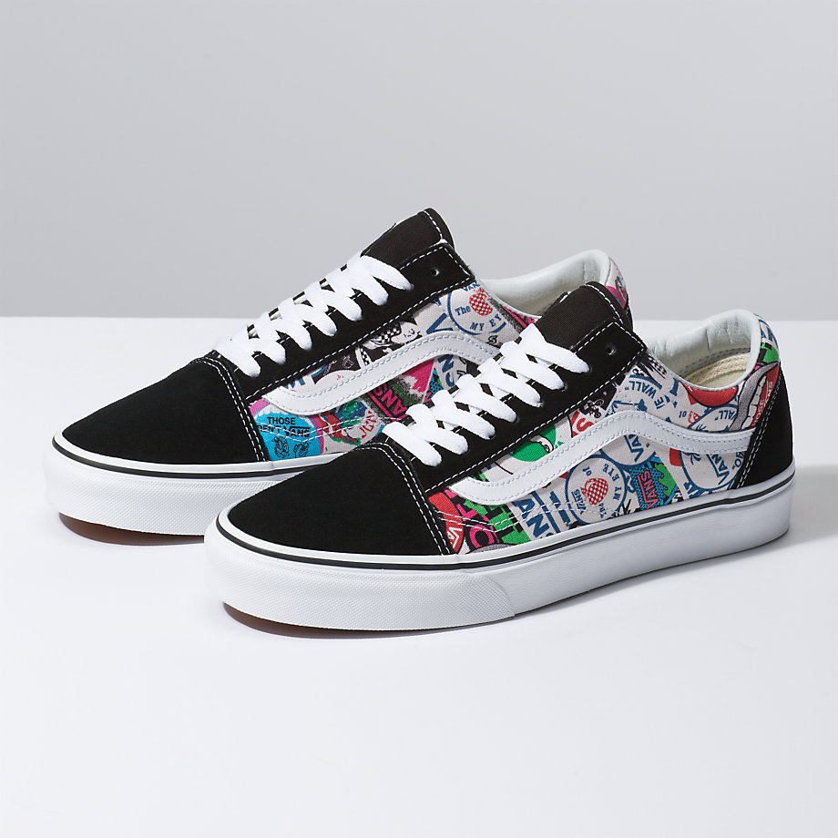 Vans Erkek Spor Ayakkabı Mash Up Old Skool Beyaz | 18241-768